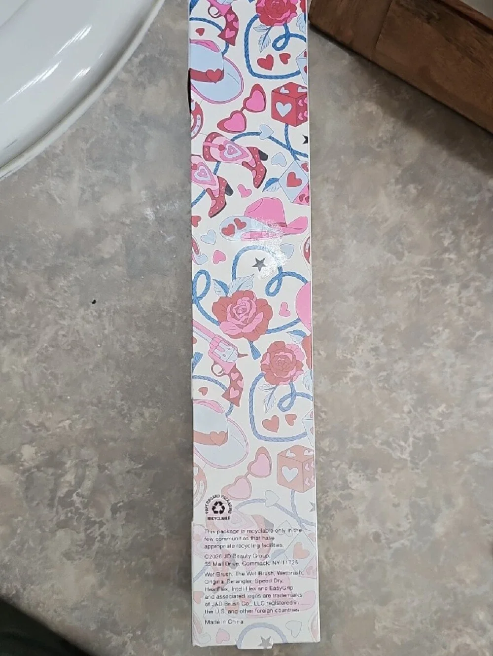 Wet Brush Pro Rodeo Rebel Detangler Hair Brush - Pink (Limited Edition)